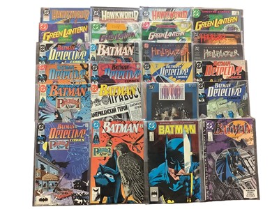 Lot 712 - Mixed lot of DC Comics to include Batman, Green Lantern, Swamp Thing, John Constantine Hellblazer and others. Approximately 150 comics