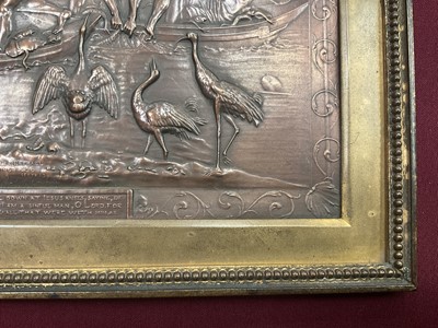 Lot 965 - John Henning (1771-1851), relief copper plaque after Raphael