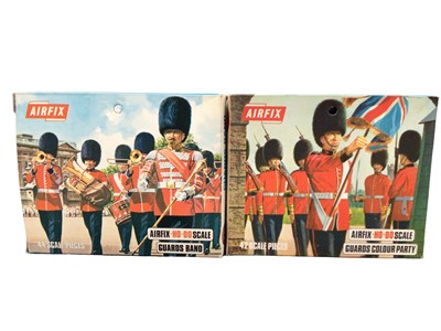Lot 73 - Airfix HO OO scale Military Series Guards Colour Party (x10) & Guards Band (x4), all boxed (14)