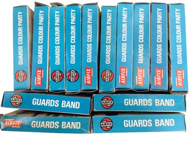 Lot 73 - Airfix HO OO scale Military Series Guards Colour Party (x10) & Guards Band (x4), all boxed (14)