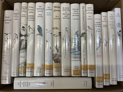 Lot 1585 - Approximately 48 Natural History titles published by T & A D Poyser