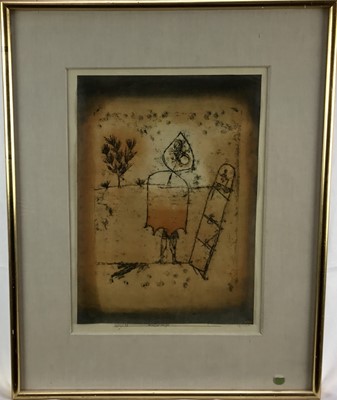 Lot 249 - Paul Klee (1879-1940) limited edition print, entitled 'Winter reise', 14/220, framed