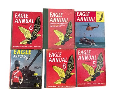 Lot 1442 - Collection of 1950s/60s Eagle comics and albums