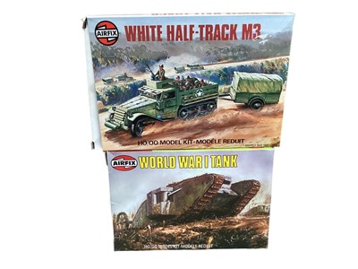 Lot 95 - Airfix OO scale Military vehicles, all boxed (10)