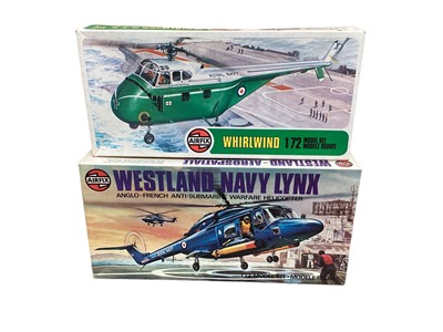 Lot 104 - Airfix 1:72 scale selection of Army & Navy Helicopters, all boxed (9)