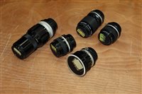 Lot 2908 - Five Nikon Camerasera lenses - to include...