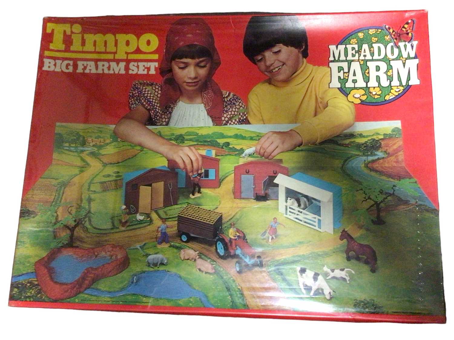 Lot 139 - Timpo Meadow Farm Big Farm Set No.160, box sealed (1)