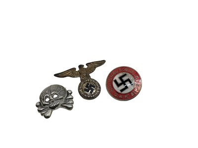 Lot 716 - Three Nazi badges