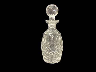 Lot 1113 - Good quality Waterford crystal decanter