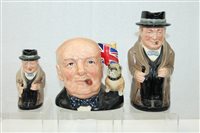 Lot 2223 - Royal Doulton character Jug of the Year 1992 -...