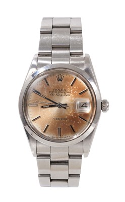 Lot 865 - Rolex Oyster Perpetual Air-King-Date Precision stainless steel wristwatch