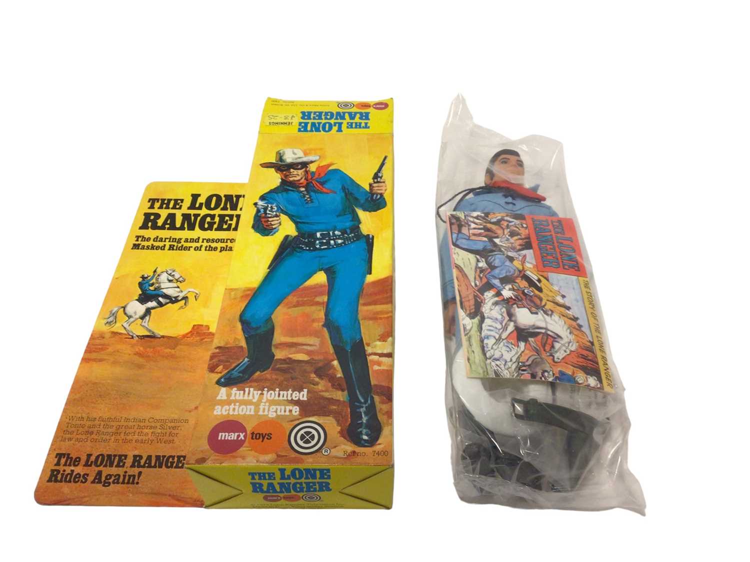 Lot 238 - The Lone Ranger Rides Again action figures (2)