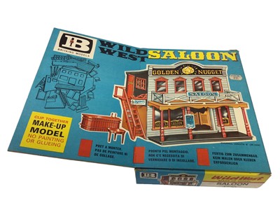 Lot 245 - Britains Wild West Building Series Saloon No.4726 & National Bank  No. 4724, boxed (2)