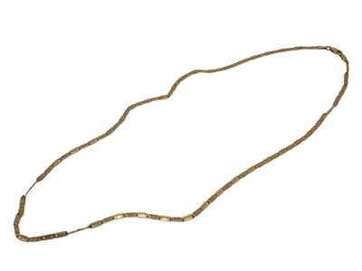 Lot 287 - 18ct gold chain