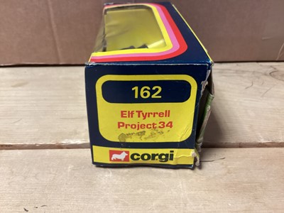 Lot 264 - Matchbox Speed Kings Mercedes Ambulance K-63, Emergency Doctor K-62, Formula 1 Surtees K-44, plus Corgi Elf Tyrell Prjct 34 No.162, all boxed (4)