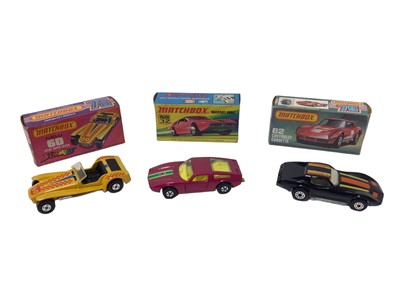 Lot 272 - Matchbox Superfast 1-75 models all boxed No. 14 Mini-Ha Ha, No. 21 Renault 5TL, No. 32 Maserati Bora, No. 9 Ford RS2000, No. 10 Plymouth police car, No. 45 BMW 30 CSL, No. 60 Holden pick up (x2), N...