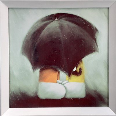 Lot 35 - Doug Hyde (b.1972) 'You are my sunshine', limited edition giclee print on canvas (125/495), framed, 66cm x 66cm, with certificate of authenticity