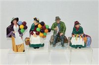 Lot 2248 - Four Royal Doulton figures - A Good Catch...