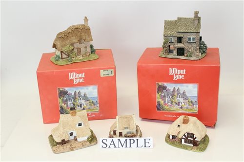 Lot 2139 - Selection of Lilliput Lane cottages - eight...