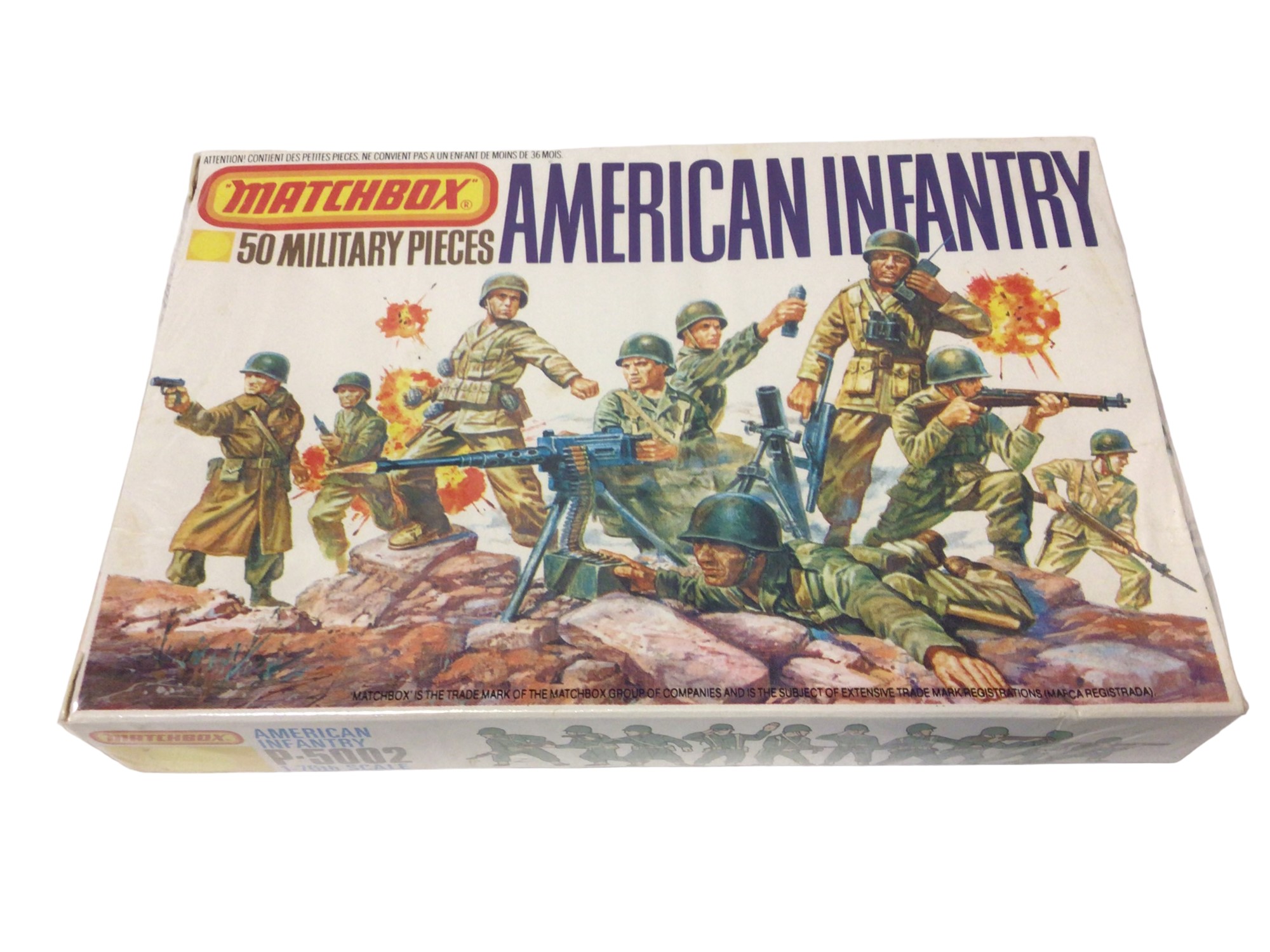 Giant lot Matchbox P5002 AMERICAN INFANTRY SETS 1/76 toy soldier wholesale!  WWII