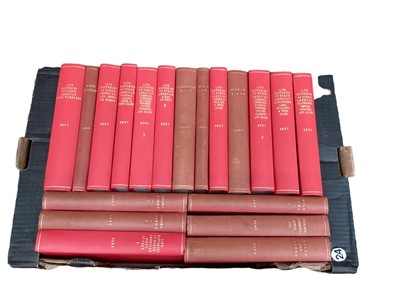 Lot 1176 - Arthur Cleveland Bent - Life Histories of North American Birds series, 22 in total, commencing 1927, cloth bindings