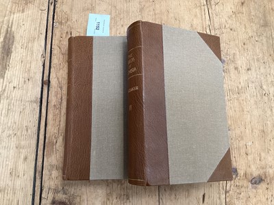 Lot 1152 - Joseph Isaac Spadafora Whitaker - The Birds of Tunisia, being a History of the Birds found in the Regency of Tunis, 2 volumes, 1st edition, R. H. Porter, 1905, modern half calf