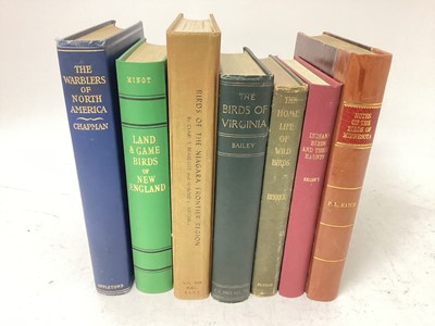 Lot 1175 - American birds - collection of Regional studies including P. L. Hatch - Notes on the birds of Minnesota, 1892; Elliott Coues - Birds of the Northwest, 1874, etc.  (18 titles)