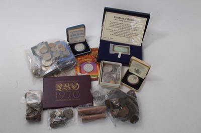 Lot 438 - World - Mixed coinage and banknotes