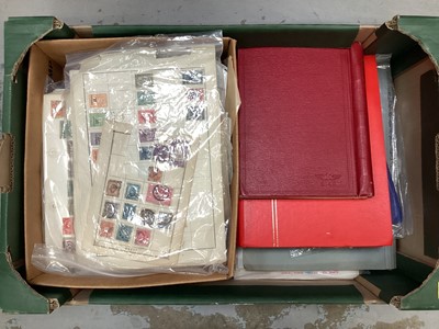 Lot 118 - World stamps, loose and 2 albums