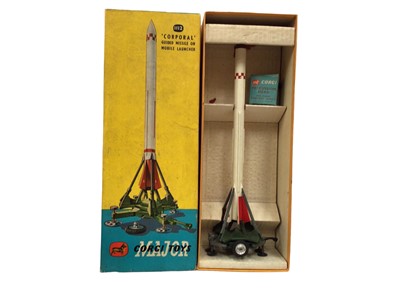 Lot 1951 - Corgi Major Corporal guided missile on mobile launcher boxed with instruction leaflet No. 112