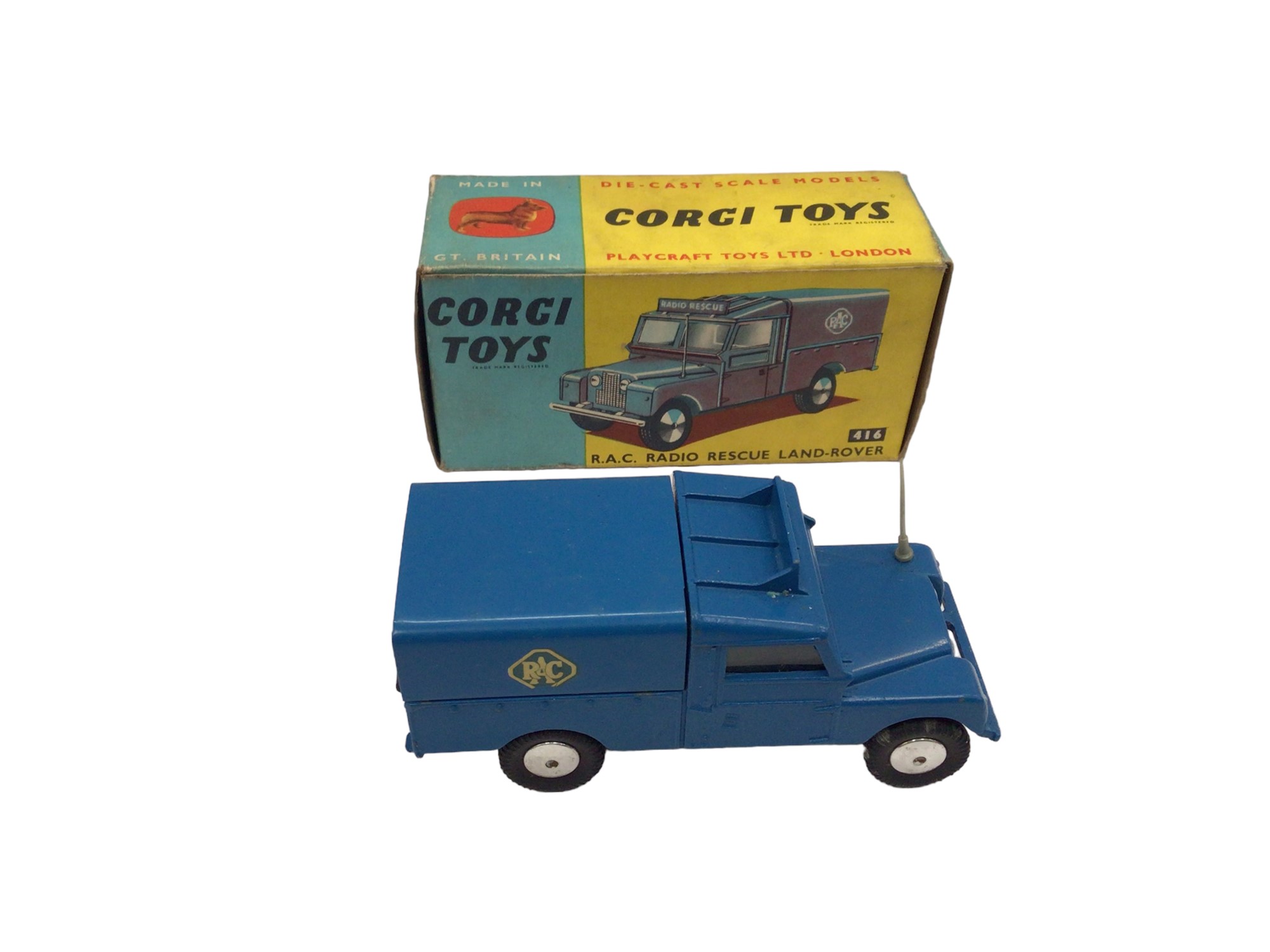 Corgi Toys 416S RAC Land Rover Radio Rescue | eBay