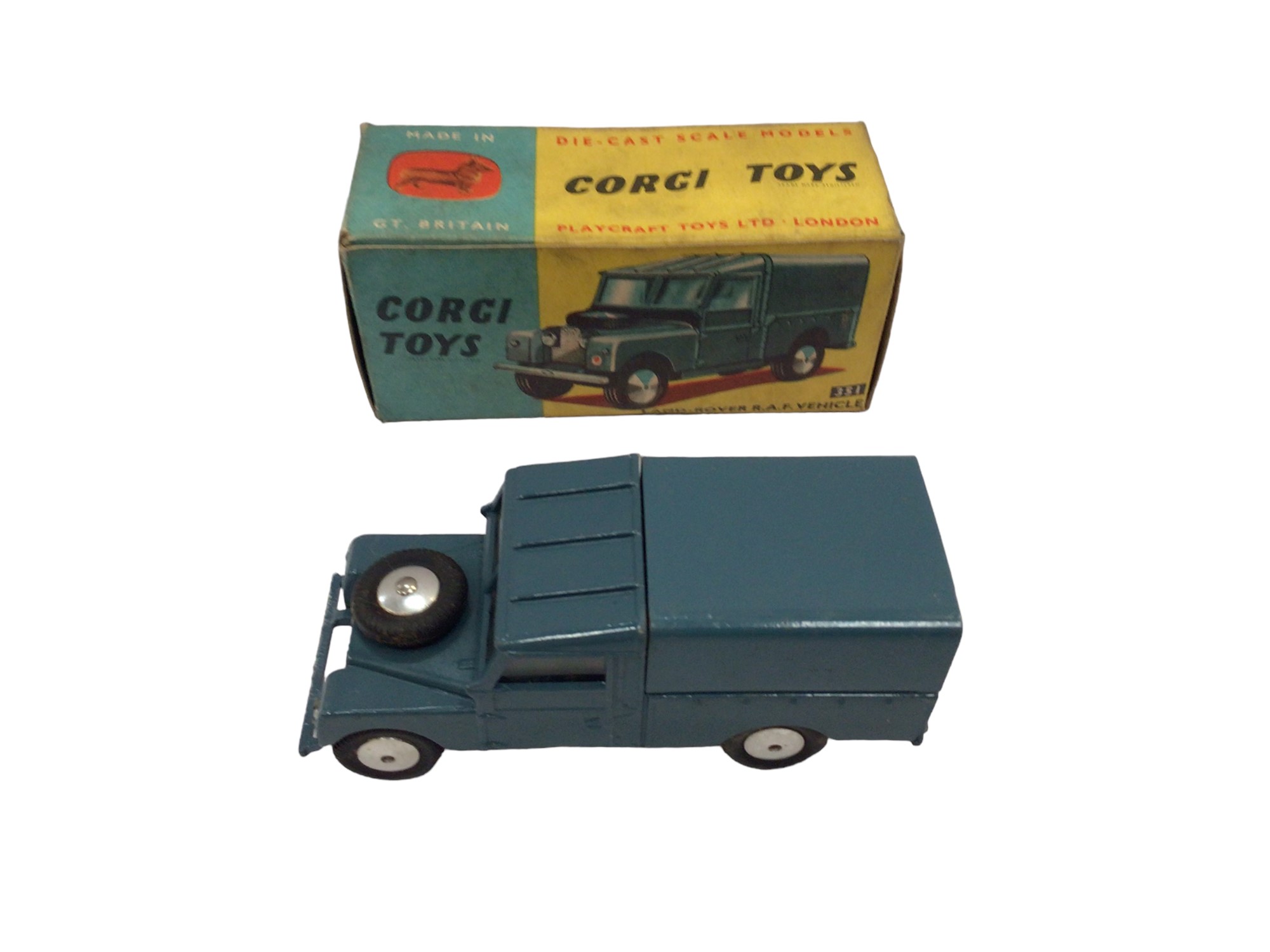 Lot 1803 - Corgi RAC Radio Rescue Land Rover No. 416,