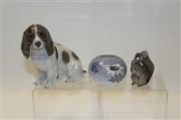 Lot 2267 - Royal Copenhagen model of a Springer Spaniel...