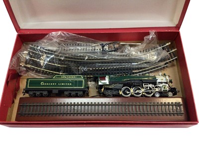 Lot 1825 - Railway Crescent Ltd Loco replica OO gauge scratch built model 463 Loco and Tender by Franklin Mint