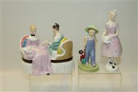 Lot 2268 - Group of three Royal Doulton figures - Heart...