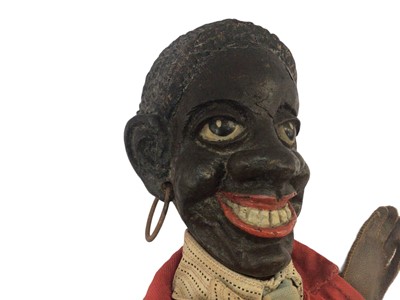 Lot 1824 - Antique folk art papier mâché hand puppet