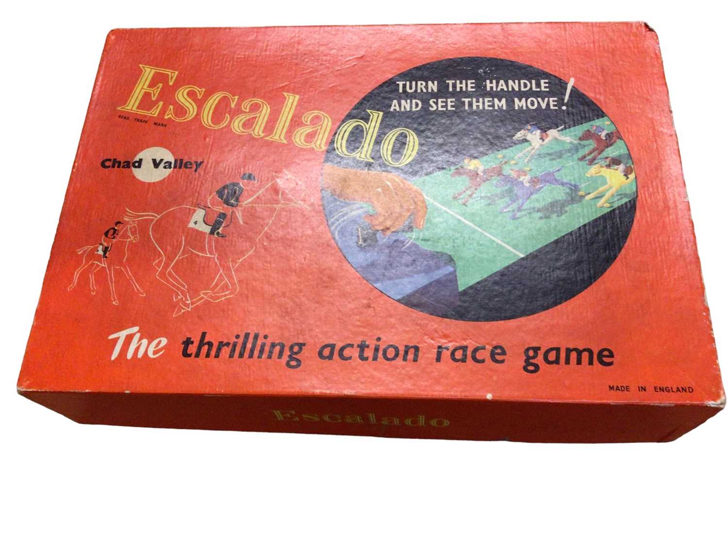 Lot 1967 - Chad Valley Escalade horse racing game,