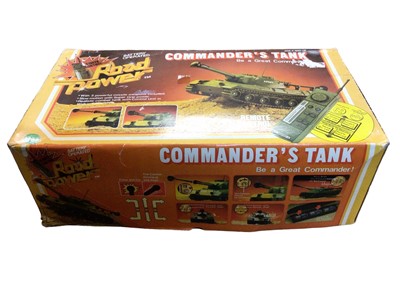 Lot 349 - Road Power Commander's Tank with remote control No.6336B, boxed (1)