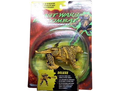 Lot 361 - Kenner Beast Wars Biocombat Maximals including Cheetos Ghephard, Rhinox, Bonecrusher, Snarl & Cybershark Squalo Tigre and Pedacons Tarantulas, Waspinator Punginator & Manterror, on card with bliste...