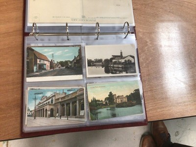 Lot 1418 - Album of postcards of Colchester and travel interest