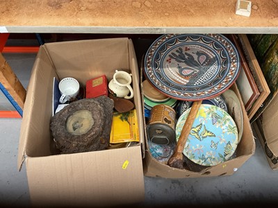 Lot 781 - Four boxes of various items