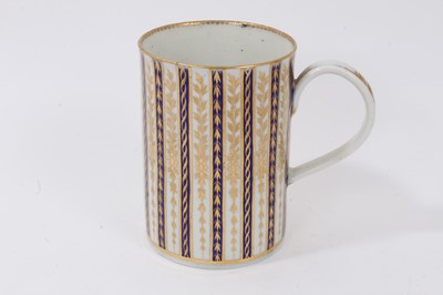 Lot 290 - 18th century Worcester porcelain tankard