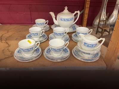 Lot 762 - Coalport Revelry pattern teaset