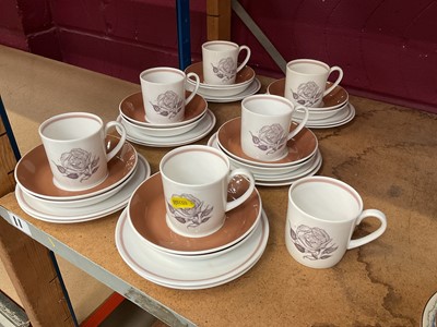 Lot 761 - Susie cooper coffee set