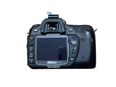 Lot 2351 - Nikon D80 camera with lens