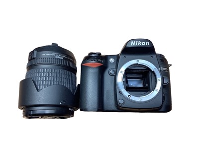 Lot 2351 - Nikon D80 camera with lens