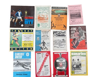 Lot 1434 - Large Collection of football programmes