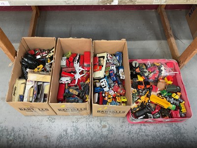 Lot 771 - Four boxes of diecast vehicles