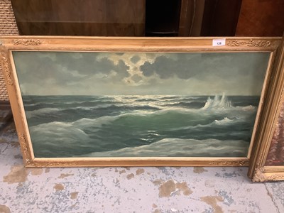 Lot 128 - Dion Pears, oil on canvas, landscape, together with an oil on canvas marine
