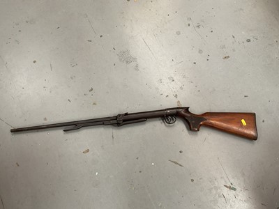 Lot 468 - Webley air rifle, believed to have been deactivated